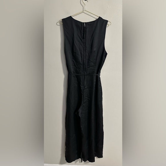 Ettitude Sateen Jumpsuit in Onyx size Large. New without tag - Picture 7 of 10